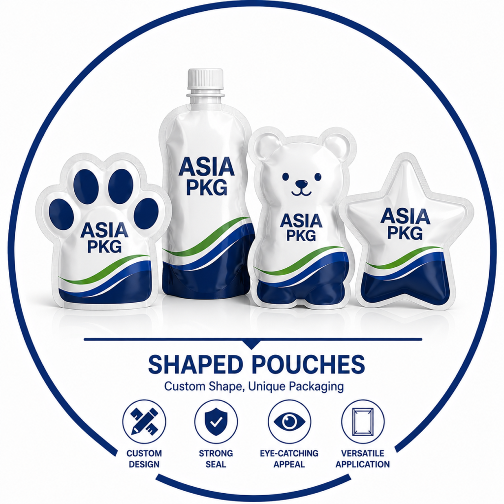 custom shaped bags