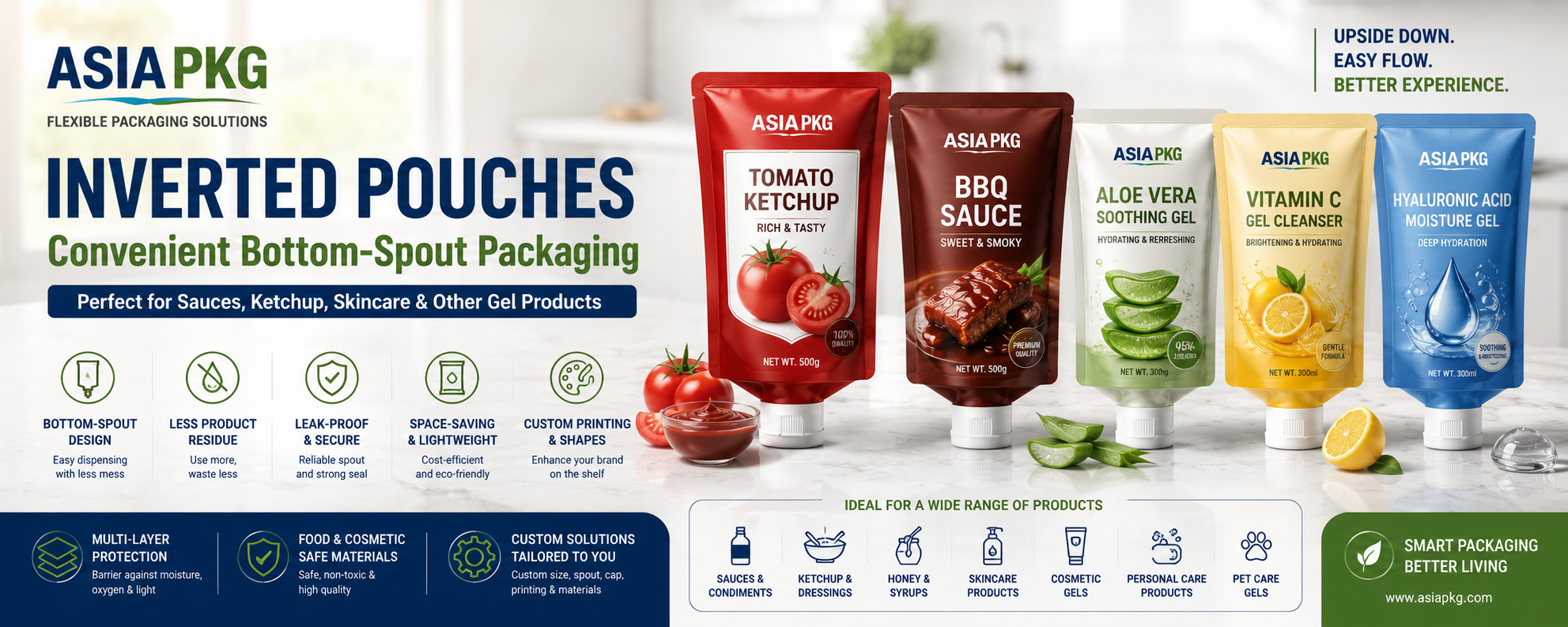 inverted pouches manufacture