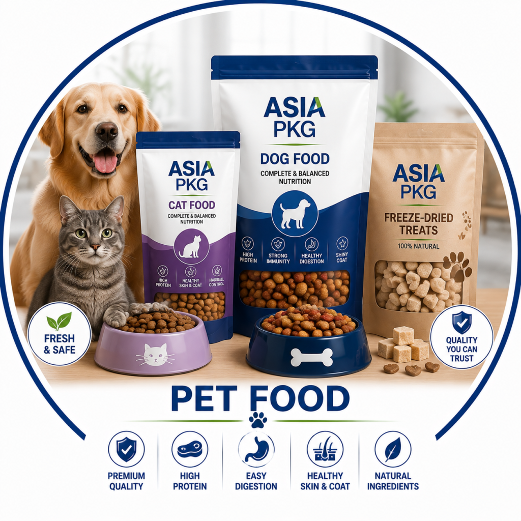 Pet food packaging solutions supplier