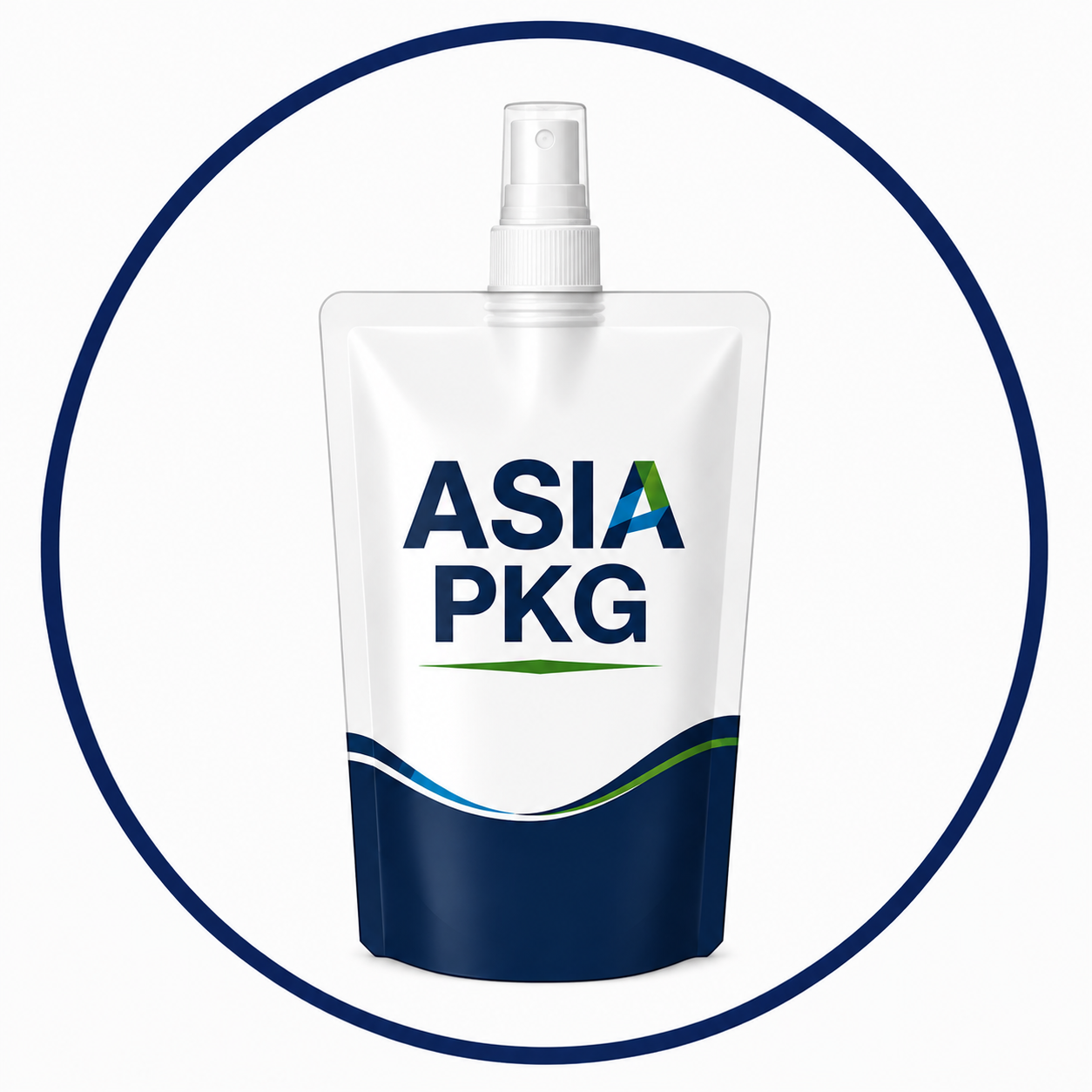 sprayer spout pouch for alchol liquid