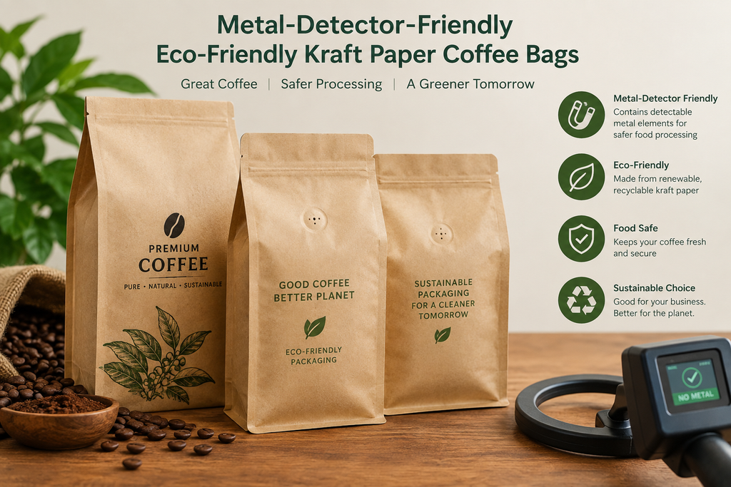 metal detector coffee bags